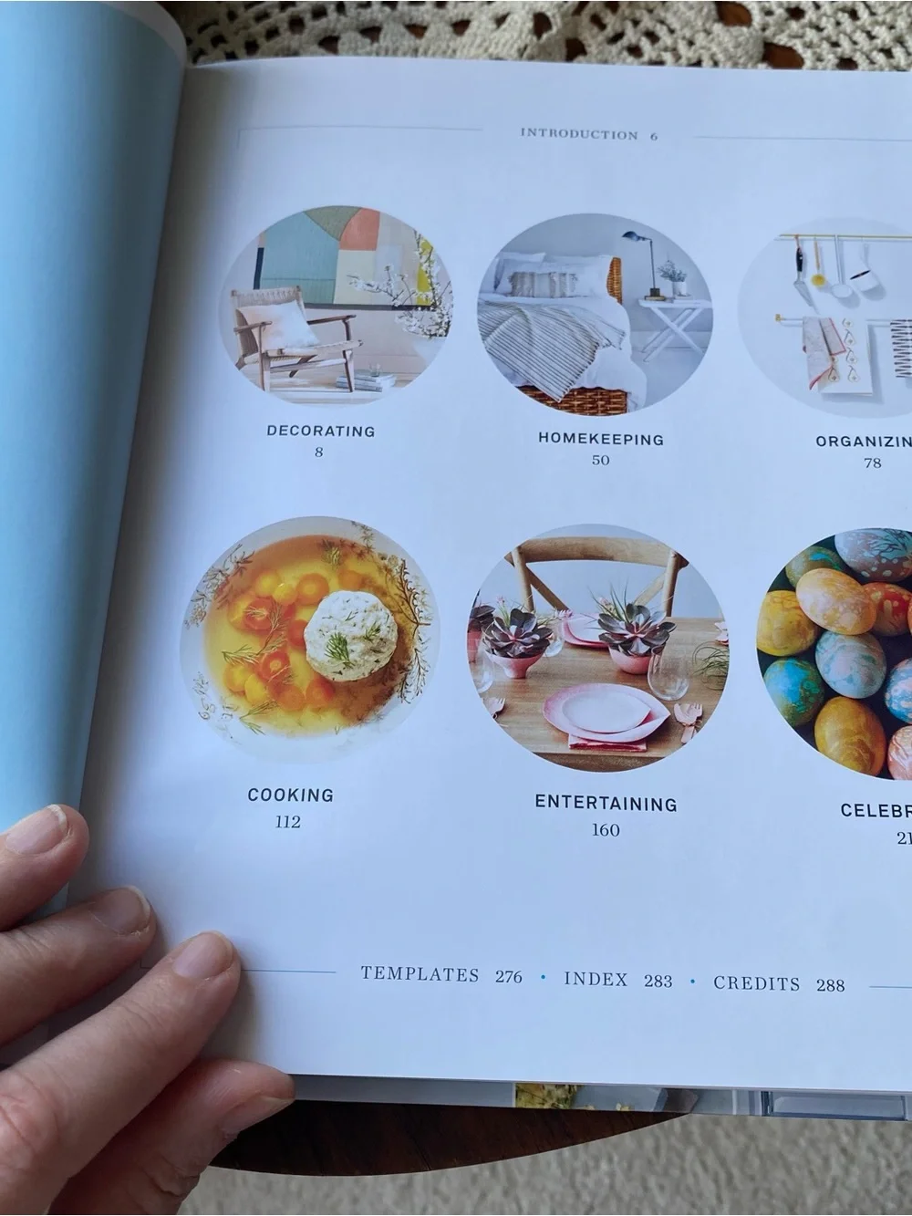 Martha Stewart Very Good Things – Teal and White Hardcover